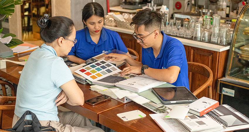 Tư vấn layout & Moodboard